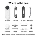 Google Nest Doorbell Wired (2nd Gen) – Snow, 1 Pack - Video Doorbells available at Alpine Outlets in Denver