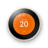 Google Nest Learning Thermostat - 3rd Gen (White) - Alpine Outlets