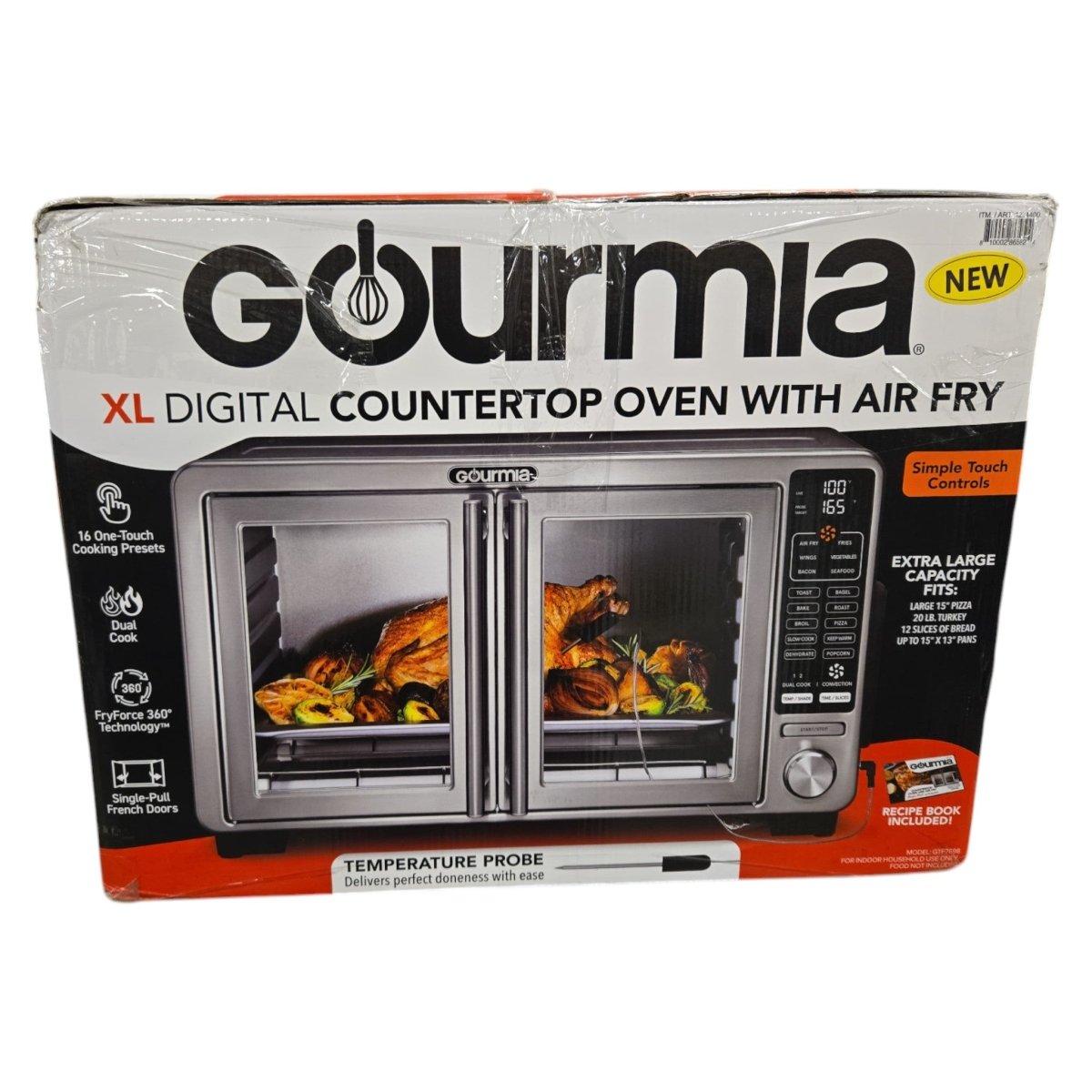 Gourmia XL Digital Countertop Oven with Air Fry (ID L032198) - available at Alpine Outlets in Denver