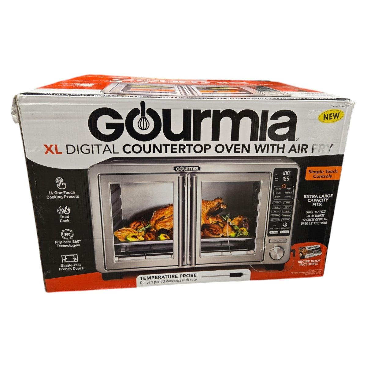 Gourmia XL Digital Countertop Oven with Air Fry (ID L032198) - available at Alpine Outlets in Denver