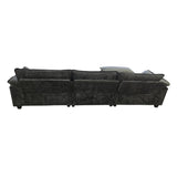 Gray Sectional, Cloud Couch with Ottoman (ID L789012) - Furniture available at Alpine Outlets in Denver