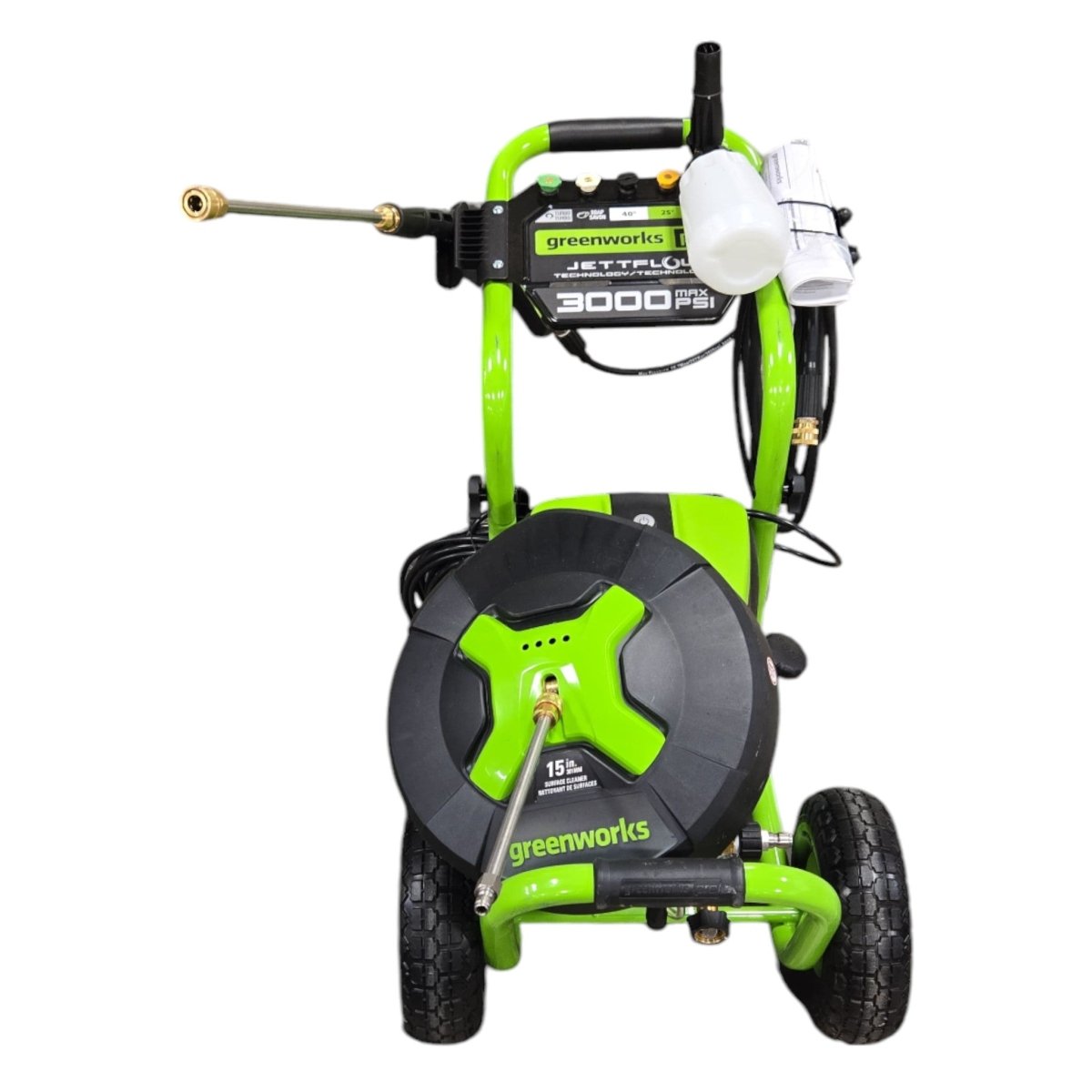 Greenworks 3000 PSI Electric Pressure Washer (ID L012347) - available at Alpine Outlets in Denver