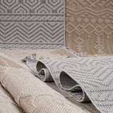 Guros - 6' X 9' Trellis Indoor / Outdoor Area Rug - Cream - Area Rugs available at Alpine Outlets in Denver