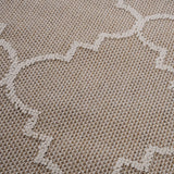 Guros - 6' X 9' Trellis Indoor / Outdoor Area Rug - Ivory - Area Rugs available at Alpine Outlets in Denver