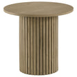 Hamlyn 43" Round Counter Height Dining Table, Natural Oak - Dining Tables & Bar Tables available at Alpine Outlets in Denver