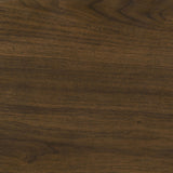 Hamlyn 47" Round Walnut Wood Dining Table with Pedestal Base - Dining Tables & Bar Tables available at Alpine Outlets in Denver