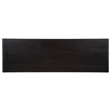 Harkes 75" 3-Drawer Computer Desk with Adjustable Shelf, Coffee Bean - Desks available at Alpine Outlets in Denver