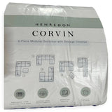 Henredon Corvin 6-Piece Modular Fabric Sectional with Storage Ottoman - 🟡 Sleeper Sectionals available at Alpine Outlets in Denver