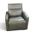 Henredon Keira Zero Gravity Power Leather Recliner with Power Headrest - 🟡 Storage Chair available at Alpine Outlets in Denver