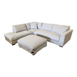 Henredon Larkin House Deep Seating Fabric Sectional with Storage Ottoman - available at Alpine Outlets in Denver