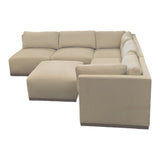 Henredon Murphy Fabric Modular Sectional with Ottoman - available at Alpine Outlets in Denver