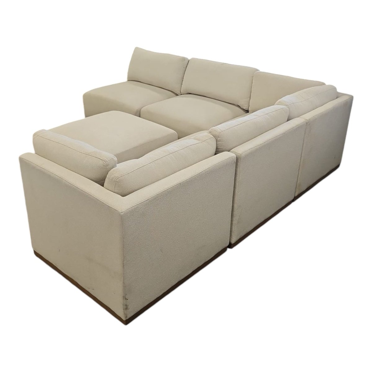 Henredon Murphy Fabric Modular Sectional with Ottoman - available at Alpine Outlets in Denver