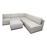 Henredon Murphy Fabric Modular Sectional with Ottoman - Furniture available at Alpine Outlets in Denver