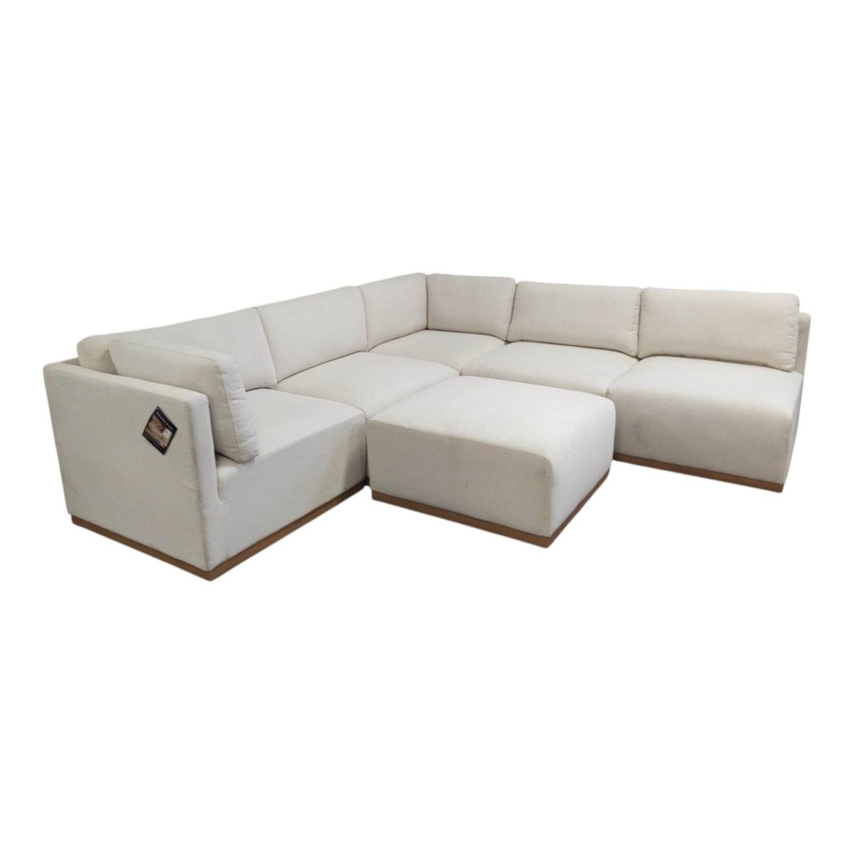 Henredon Murphy Fabric Modular Sectional with Ottoman - Furniture available at Alpine Outlets in Denver