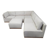 Henredon Murphy Fabric Modular Sectional with Ottoman - Furniture available at Alpine Outlets in Denver