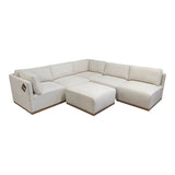 Henredon Murphy Fabric Modular Sectional with Ottoman - Furniture available at Alpine Outlets in Denver