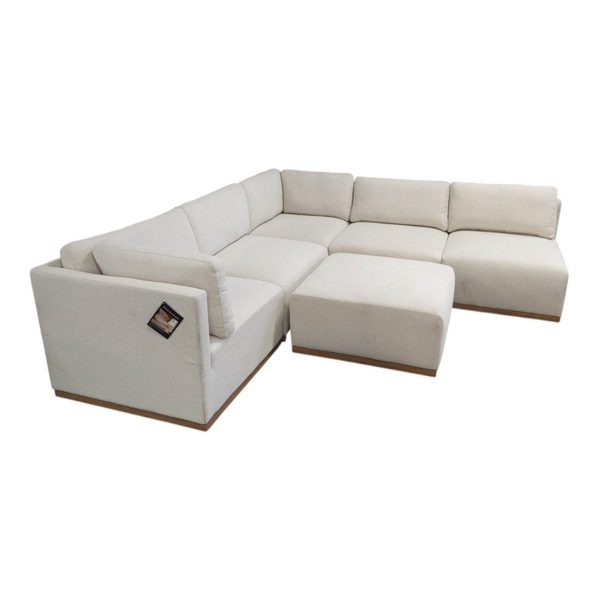 Henredon Murphy Fabric Modular Sectional with Ottoman - Furniture available at Alpine Outlets in Denver