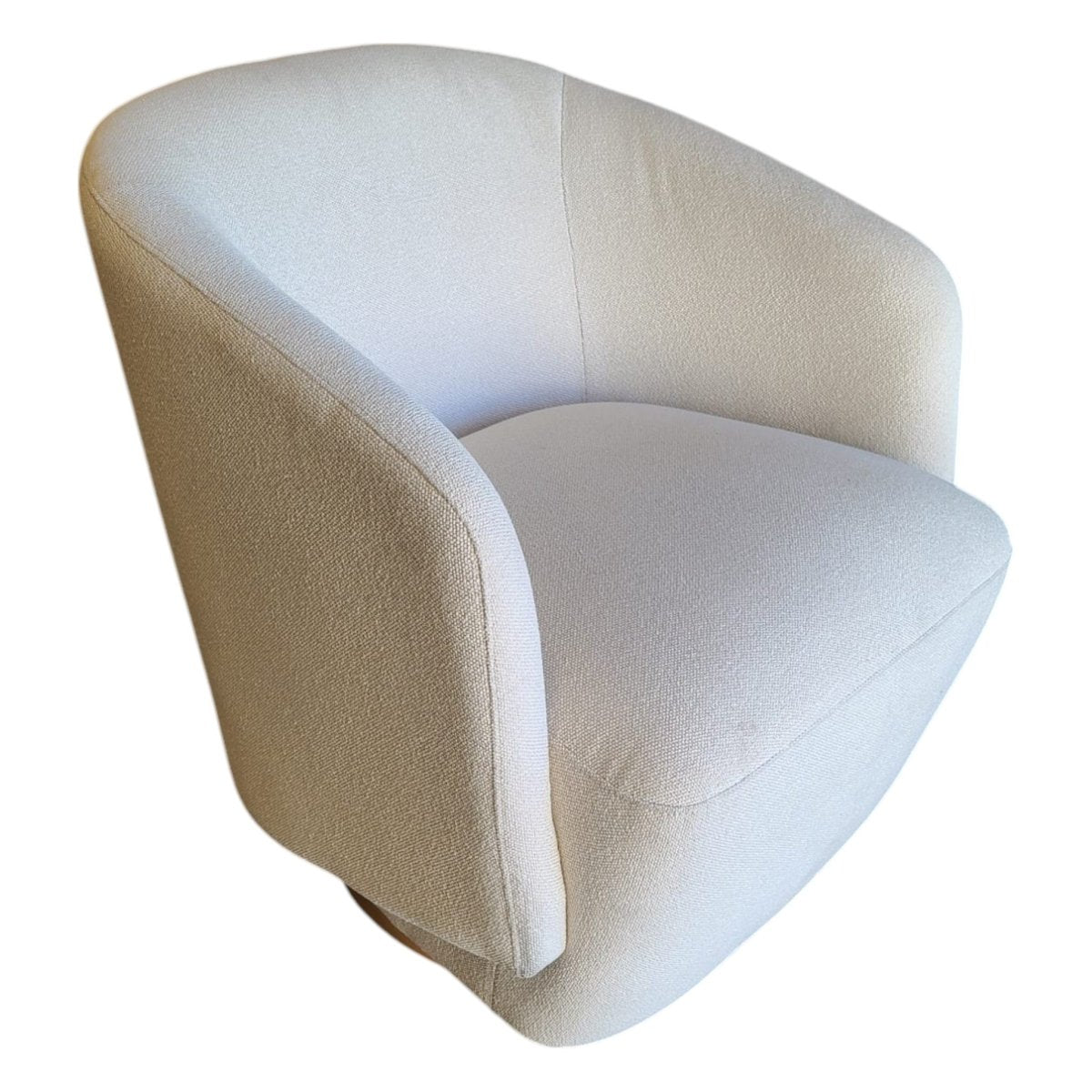 Henredon Murphy Swivel Boucle Chair (ID N103457) - Furniture available at Alpine Outlets in Denver