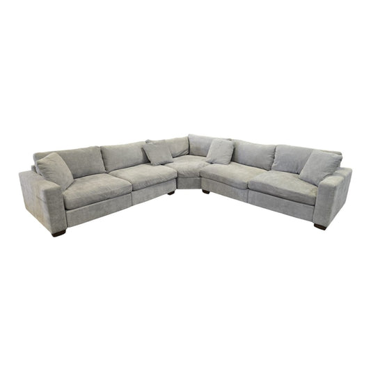 Henredon Selene 3 - Piece Sectional with Power Footrests - Alpine Outlets