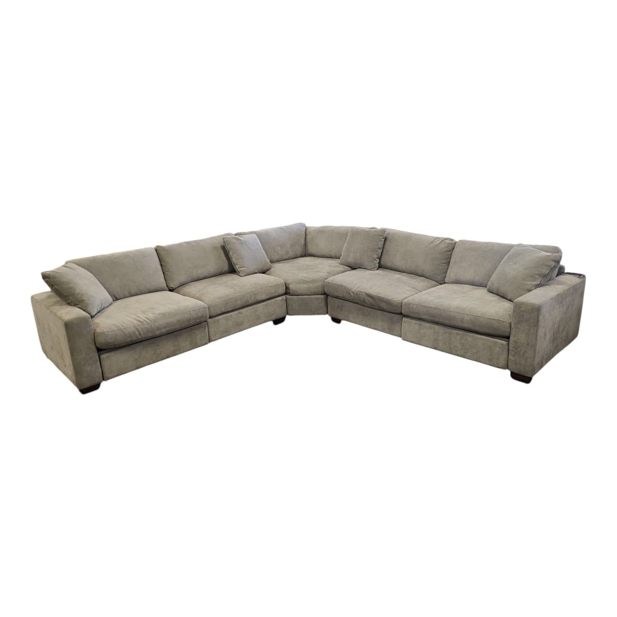 Henredon Selene 3 - Piece Sectional with Power Footrests - available at Alpine Outlets in Denver