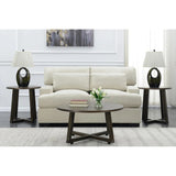 Industrial Brown Mid-Century 3-Piece Occasional Table Collection