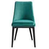 Vintage Modern Performance Velvet Dining Chair