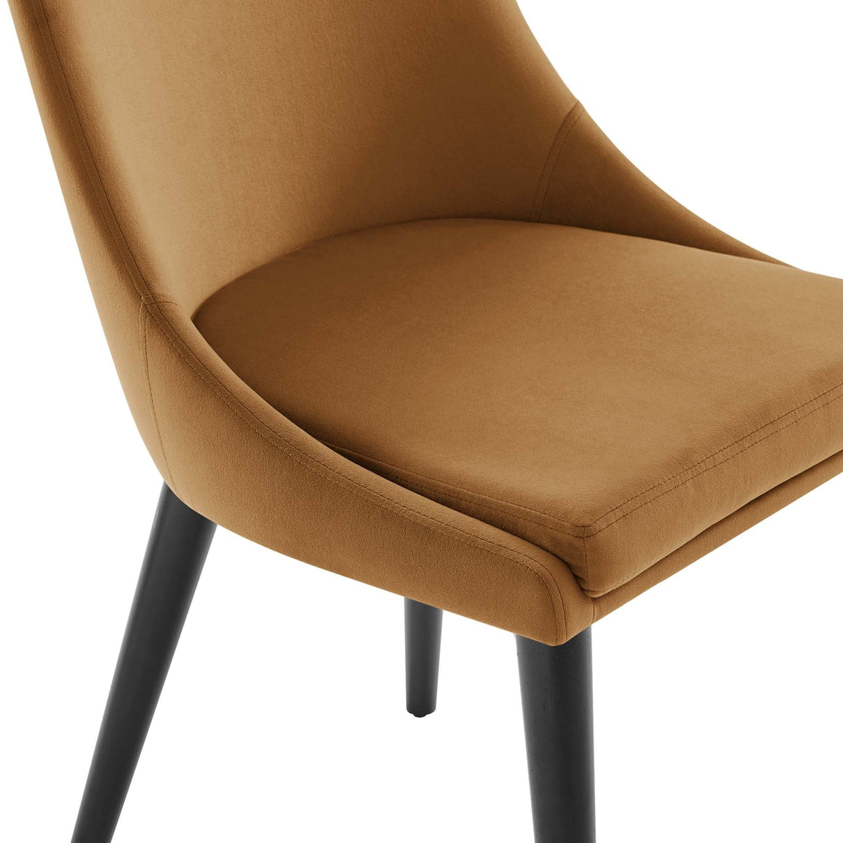 Vintage Modern Performance Velvet Dining Chairs Set of 2
