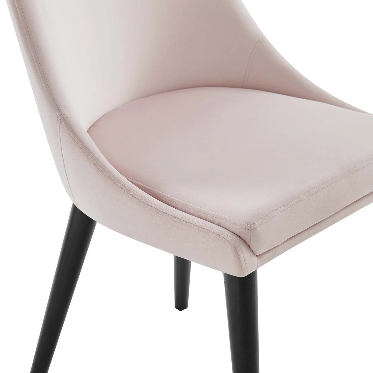 Vintage Modern Performance Velvet Dining Chairs Set of 2