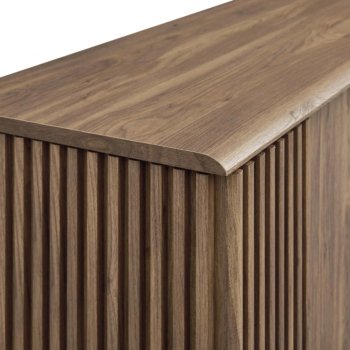 Sideboard Storage Cabinet Sliding Door MDF 60 Inch