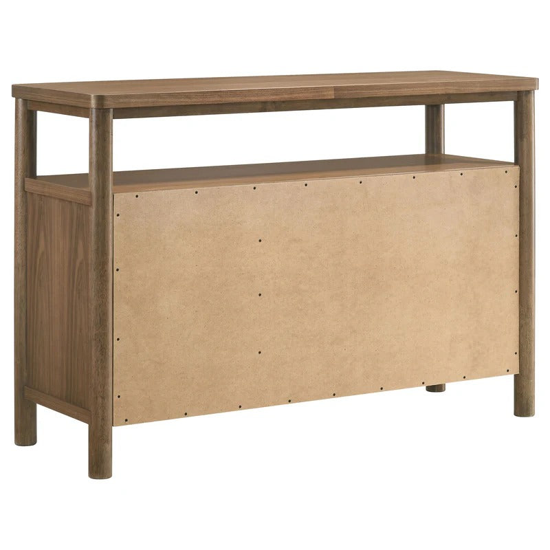 Crestmore Walnut Dining Sideboard Cabinet with Storage