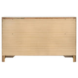 Miranda White 9-Drawer Glam Dresser with Hidden Jewelry Drawer