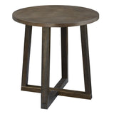 Industrial Brown Mid-Century 3-Piece Occasional Table Collection