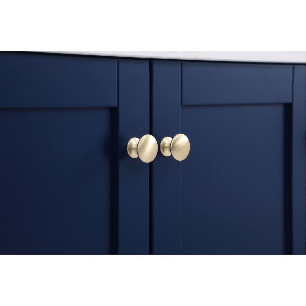 Sommerville 48 Inch Blue Bathroom Vanity with Quartz Top