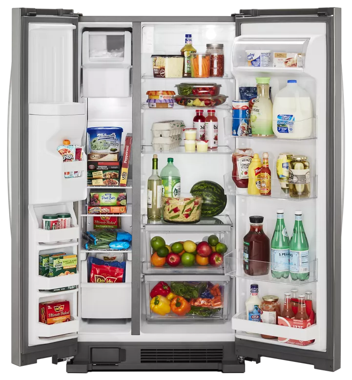 Whirlpool 36-inch Wide Side-by-Side Refrigerator - 24 cu. ft.