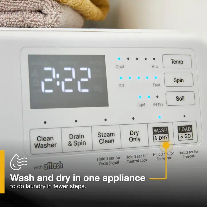 Whirlpool 4.5 Cu. Ft. Ventless All In One Washer Dryer