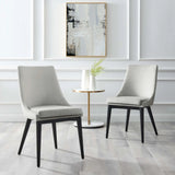 Vintage Modern Performance Velvet Dining Chair