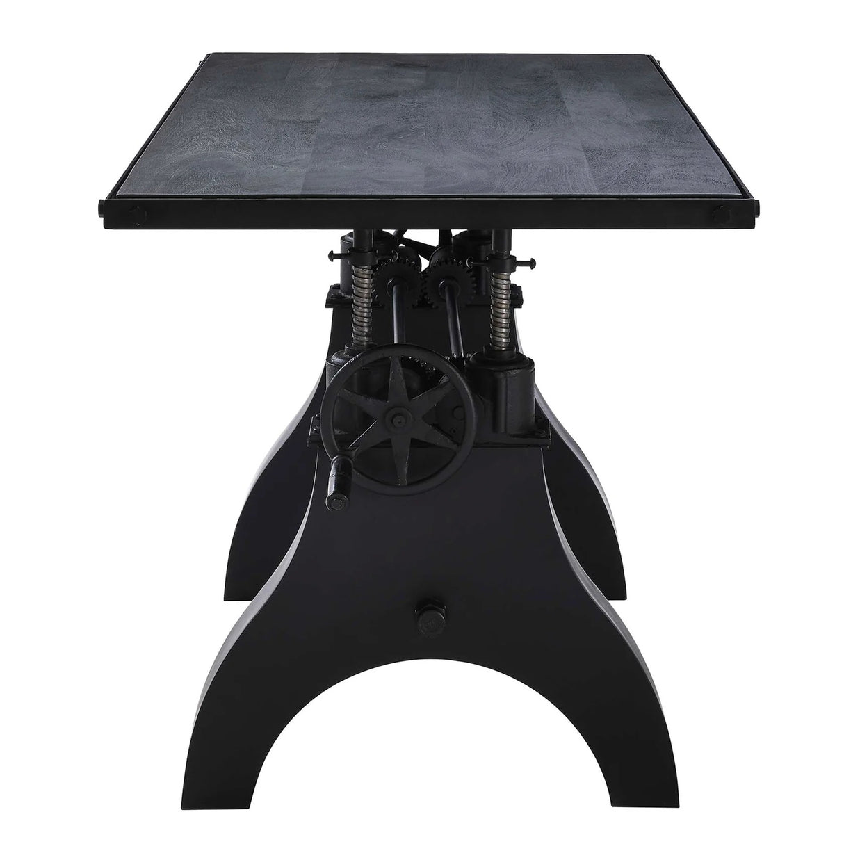 60 Inch Adjustable Height Solid Wood Dining Table and Desk