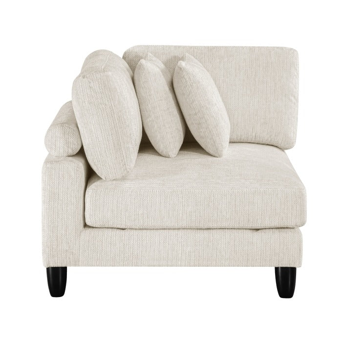 Skylum Textured Microfiber Modular Sectional Component