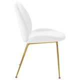 Vintage Glamour Performance Velvet Dining Side Chair