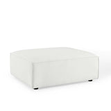 Modern Upholstered Fabric Sectional Ottoman – 42 Inch