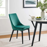 Vintage Modern Performance Velvet Dining Chair