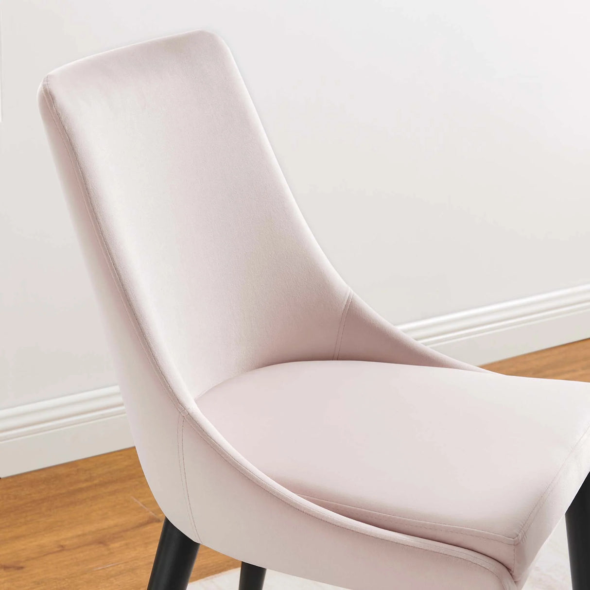 Vintage Modern Performance Velvet Dining Chairs Set of 2