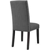 Modern Vinyl Upholstered Dining Side Chairs Set of 2