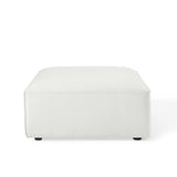 Modern Upholstered Fabric Sectional Ottoman – 42 Inch