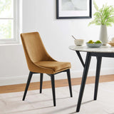 Vintage Modern Performance Velvet Dining Chairs Set of 2