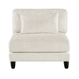Skylum Textured Microfiber Modular Sectional Component