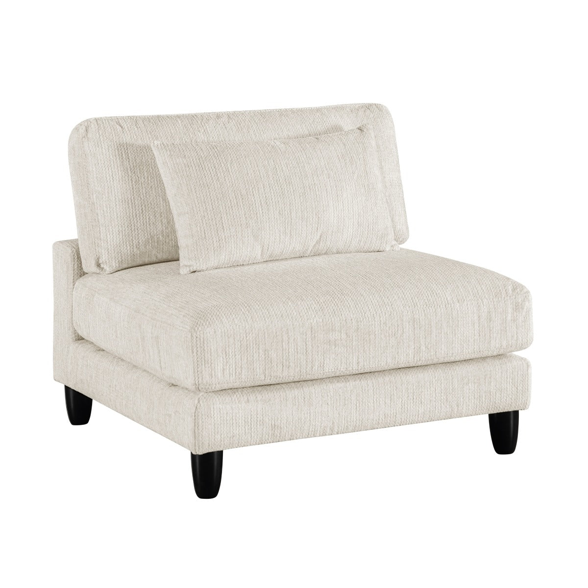 Skylum Textured Microfiber Modular Sectional Component