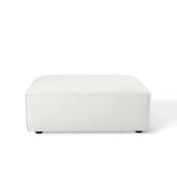 Modern Upholstered Fabric Sectional Ottoman – 42 Inch