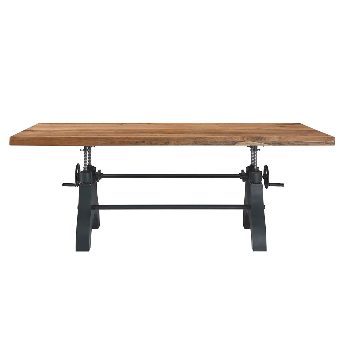96 Inch Adjustable Height Solid Wood Dining and Conference Table