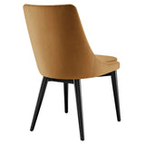 Vintage Modern Performance Velvet Dining Chair